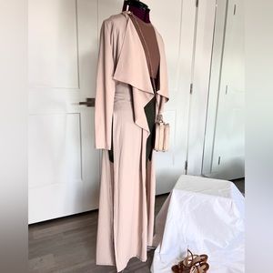 Naked Wardrobe Nude Duster Jacket